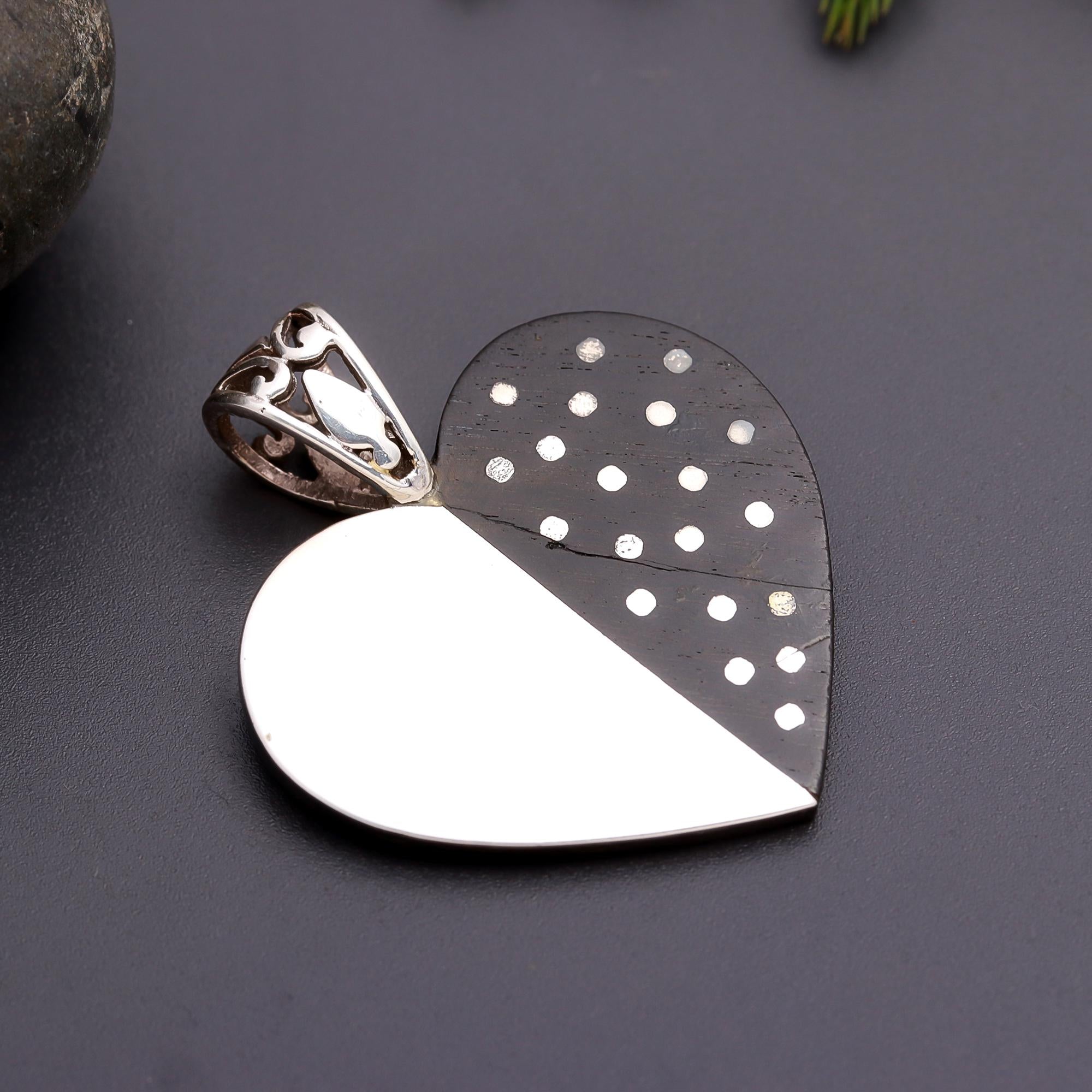 925 Silver Heart Pendant