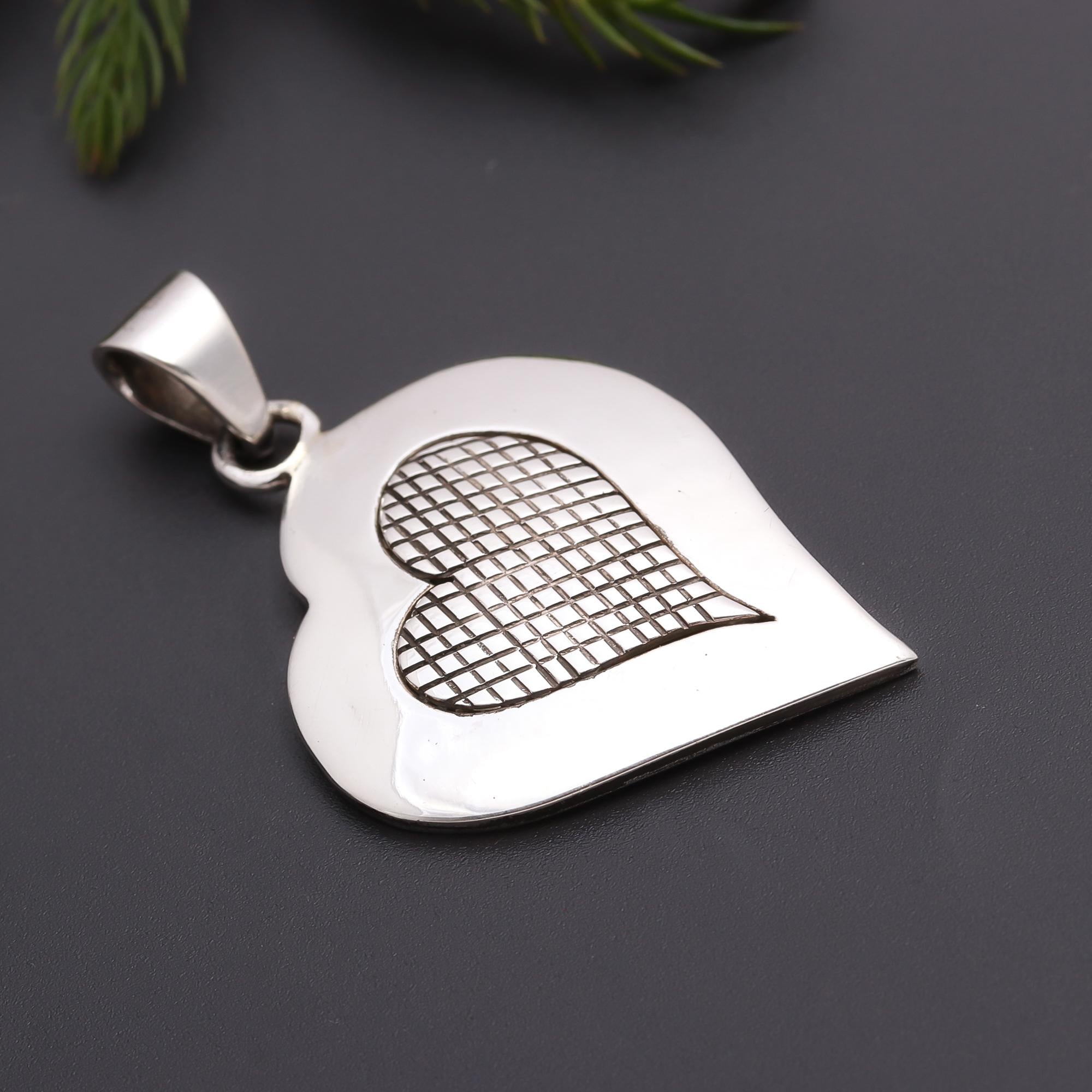 925 Silver Heart Pendant