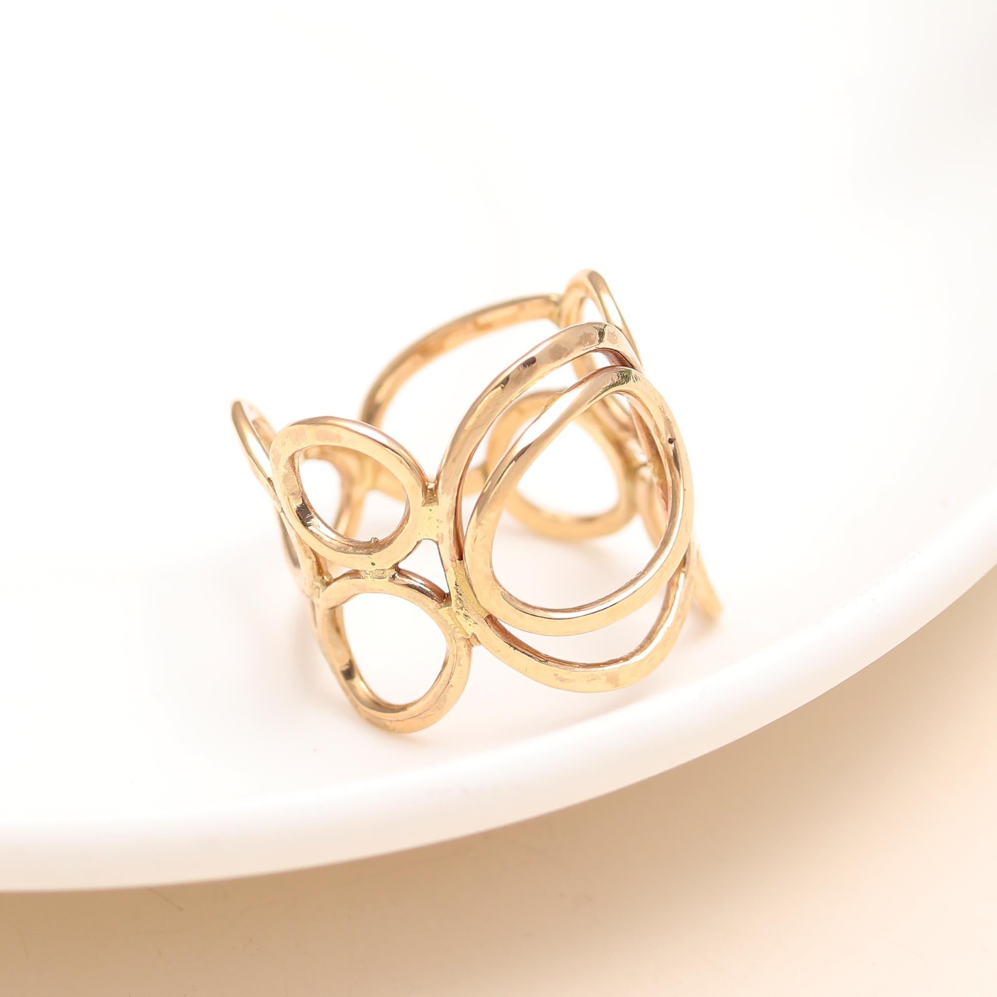 925 Silver Open Circle Ring