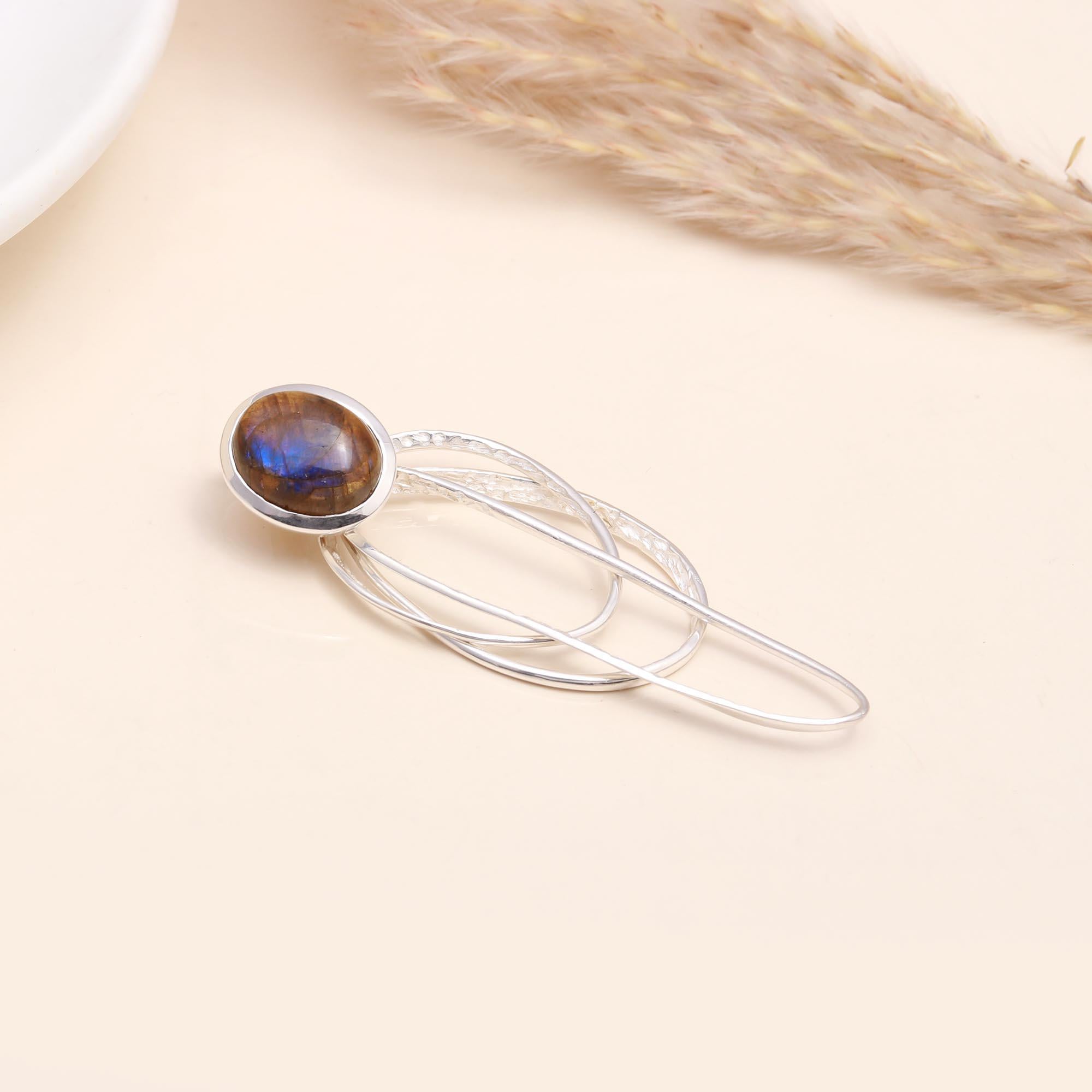 925 Silver Labradorite Pendant