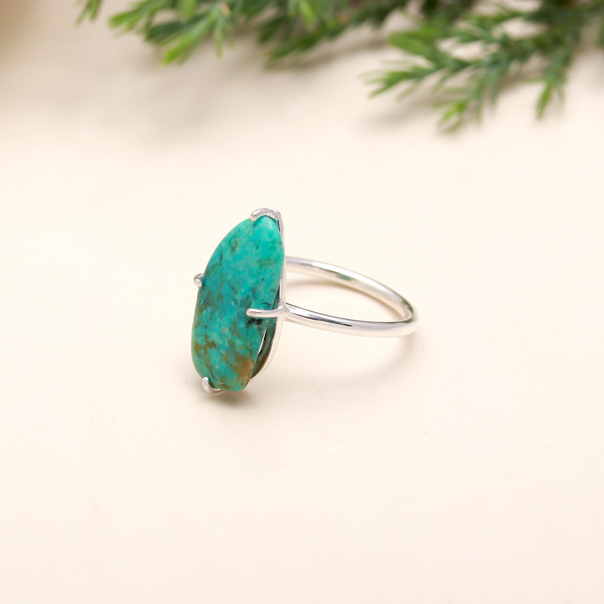 925 Silver Turquoise Ring