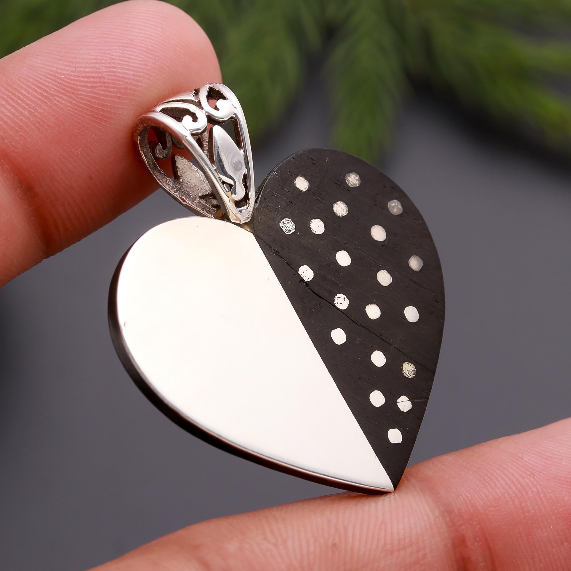 925 Silver Heart Pendant