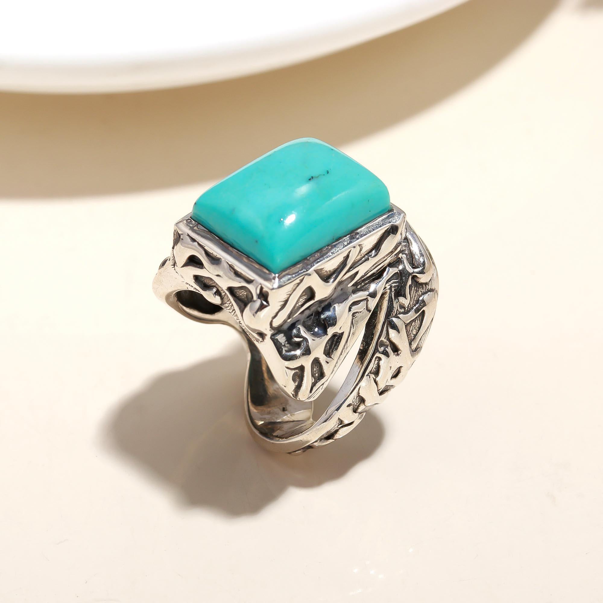 925 Silver Turquoise Ring