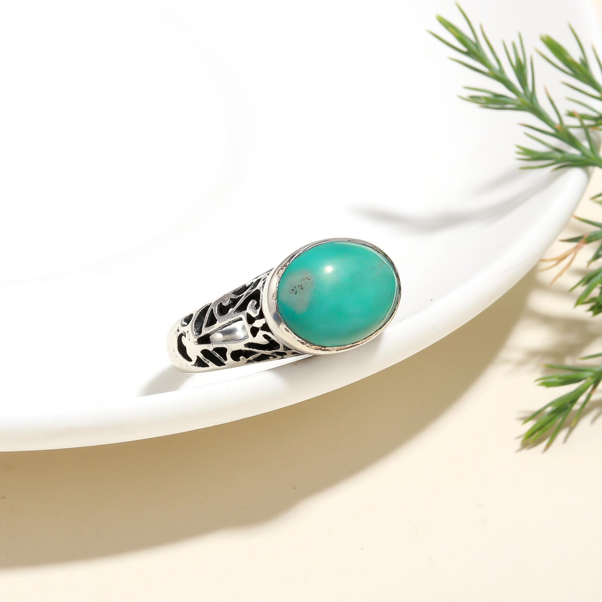 925 Silver Turquoise Ring